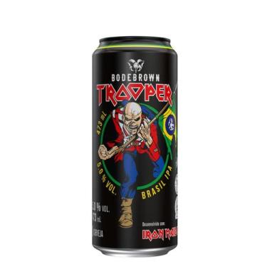 Imagem de Cerveja Bodebrown Trooper Brasil IPA Iron Maiden Lata 473ml