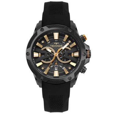 Imagem de Relógio Technos Masculino Ref: Js25bcv/2p Cronógrafo Black