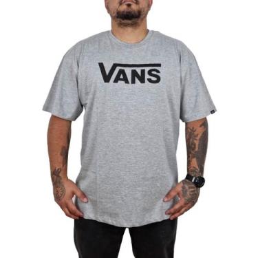 Imagem de Camiseta Vans Calssic Cinza, P, Athlet heat