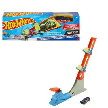 Imagem de Hot wheels action pista set de acrobacia lançamento vertical - mattel 
