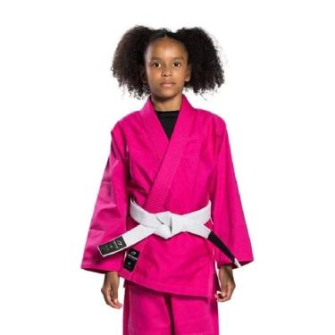 Imagem de Kimono Pretorian Inf. Trainning Trançado JiuJitsu Feminino