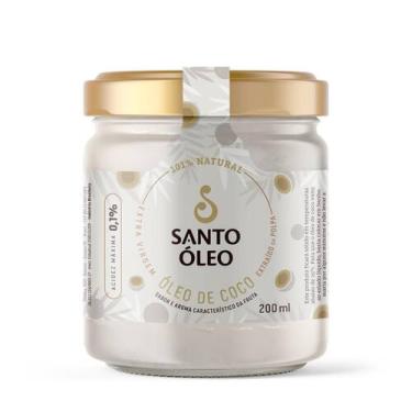 Imagem de Óleo de Coco Extra Virgem Polpa 200ml - Santo Óleo