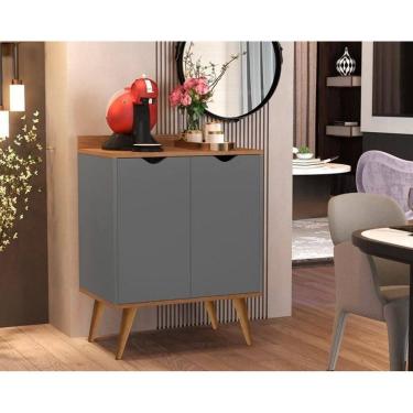 Imagem de Aparador Buffet Cantinho Do Café 2 Portas 4545 Plus Onix /