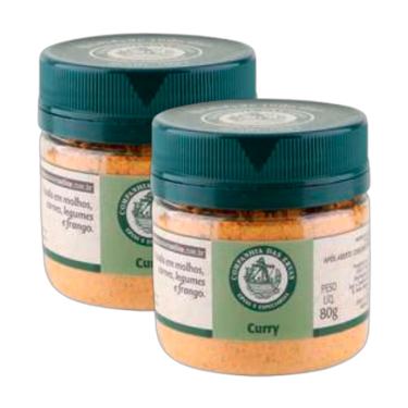 Imagem de Kit 2X: Curry Companhia das Ervas 80g