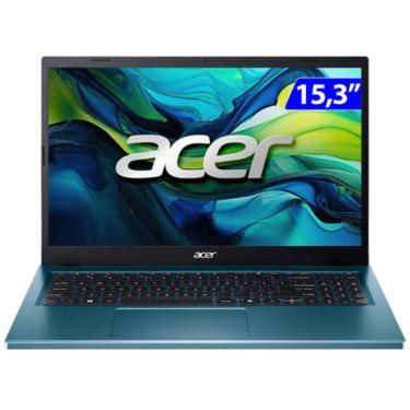Imagem de Notebook ACER 15.3P IPS I5-1334U 512GBSSD 8GB W11 - AG15-51P-54EE Azul Escuro Bivolt