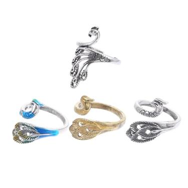 Imagem de Enrolador de fio com design de anel de tricô com marcadores de ponto para crochê e tricô