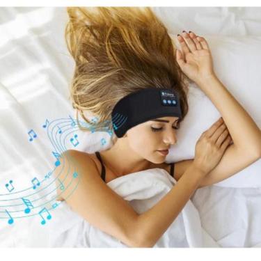 Imagem de Faixa De Música Bluetooth Bandana Esportiva Portátil Flexível - DONMIX