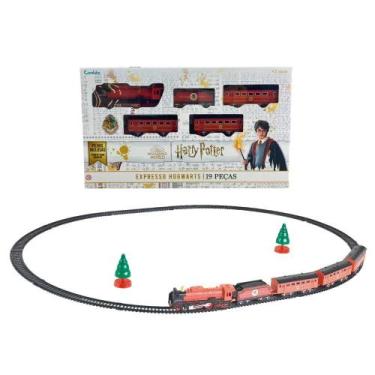 Imagem de Trem Harry Potter Expresso Hogwarts - 19 peças - Candide