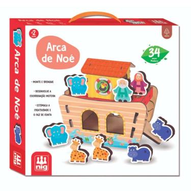 Imagem de Jogo Arca De Noé Em Madeira- Nig Brinquedos