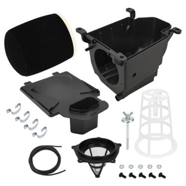 Imagem de JAVIK Kit de filtro de ar e capa de caixa de ar parafusos de vedação porcas para Yamaha YFZ450 2004-2013 YFZ450X 2008 O.E.M# 5TG-14451-00-00 5TG-14451-01-00 5D3-14459-00-00