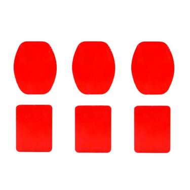 Imagem de Kit de Adesivos Dupla Face Para Suporte Plano e Curvo de GoPro