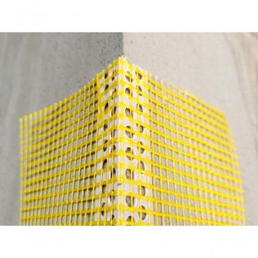 Imagem de Cantoneira De Pvc Com Tela De Fibra De Vidro - 1,25m