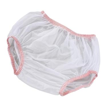 Imagem de oshhni Roupa íntima para incontinência, capa de fralda para adultos, natação, viagens, direção de longa distância, à prova d'água, praia, proteção contra, L