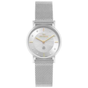 Imagem de Relógio Prata Feminino Technos Slim 2025LTW/1B