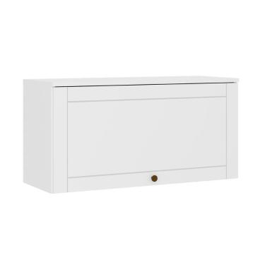 Imagem de Armário De Cozinha Modulado Bella 2603 Com 1 Porta Basculante 80cm Branco