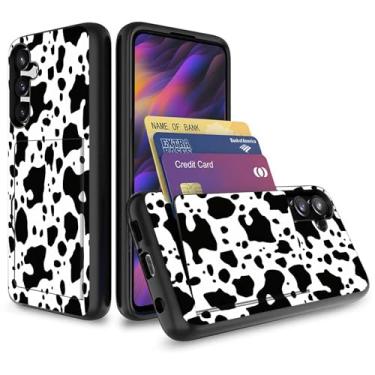 Imagem de Vobber Capa para Galaxy A16 5G, capa tipo carteira com compartimento oculto para cartão, TPU à prova de choque e policarbonato capa protetora de camada dupla para Samsung Galaxy A16 5G 6,7 polegadas