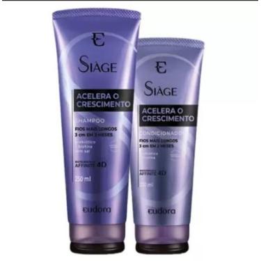 Imagem de Eudora Acelera o Crescimento: Shampoo 250ml + Condicionador 200ml