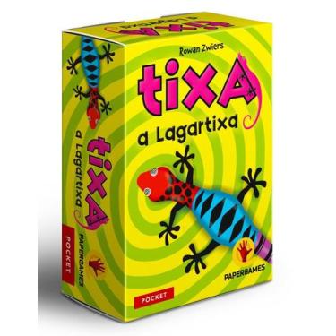 Imagem de Tixa, a Lagartixa, Jogo de Cartas, Linha Pocket, PaperGames