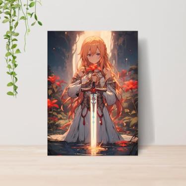 Imagem de Genérico, Quadro SAO Anime A4 | Placa MDF 09