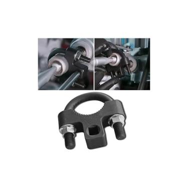 Imagem de Ferramenta de remoção de haste de direção interna, com dentes antiderrapantes para remoção e instalação de haste de direção interna, chave em U, ferramenta interna de perfil baixo de aço carbono de