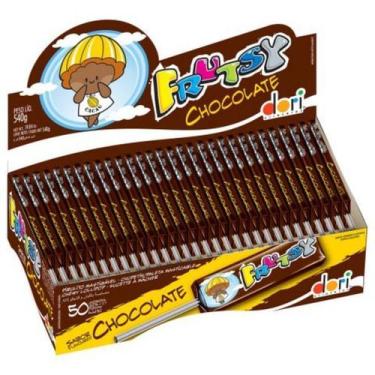 Imagem de Pirulito Mastigável Sabor Chocolate 11gr C/50un - Dori