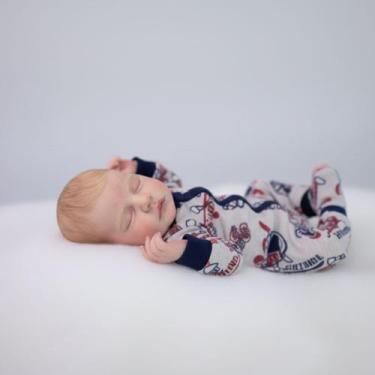 Imagem de Bebê Reborn Realista Miguel, Dormindo Recém Nascido, - Mundo Azul e Ro