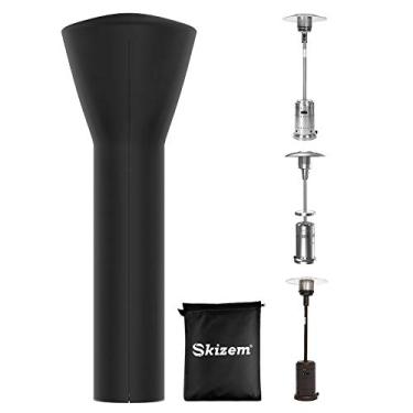 Imagem de Skizem Capas para Aquecedor de Pátio Externo com Zíper, Tecido Oxford 420D Atualizado com Material de Revestimento de Poliuretano, 100% À Prova D'Água À Prova de Vento e Anti-Uv para Neve, 36 Meses de