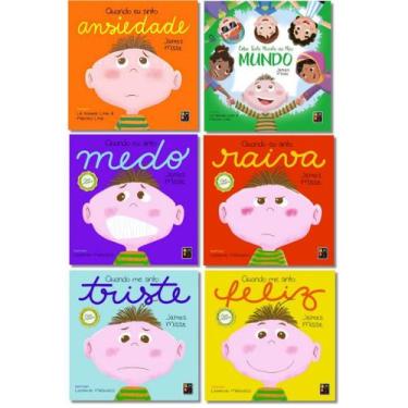 Imagem de 5 Livros Grandes: Sentimentos e Emoções + Cabe Todo Mundo no Meu Mundo