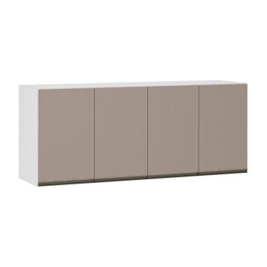 Imagem de Maleiro Ponte Aérea 4 Portas 165cm Branco C/Connect