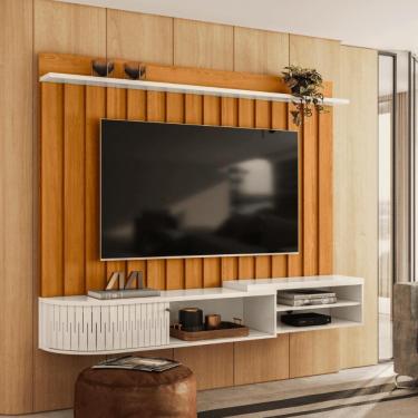 Imagem de Bancada Suspensa Para Sala De Estar Cinamomo/off-white