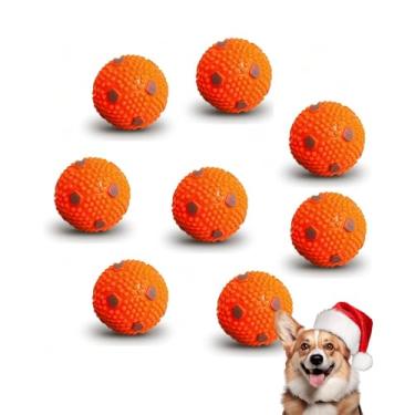 Imagem de Trustic Bolas de 5 cm para cães pequenos e médios – para lançador automático de bolas para cães, brincar de buscar e brinquedo para cães (pacote com 8 bolas)