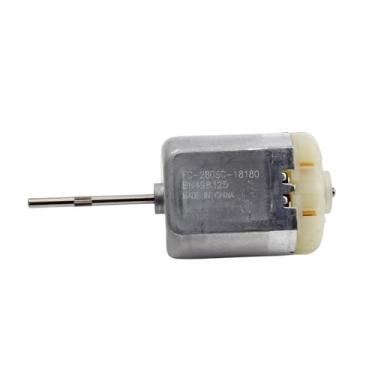 Imagem de OQVXFAUZA 24 mm FC-280SC-18180 Motor de arranque eletrônico DC 12 V eixo longo para atuador de fechadura de porta de carro espelho retrovisor