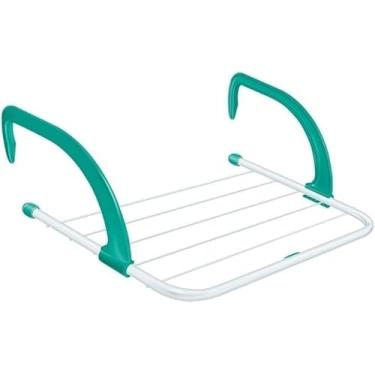 Imagem de Varal Portátil para Portas e Janelas, Secador de Roupas Prático para Apartamento