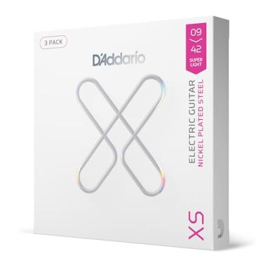 Imagem de Encordoamento Para Guitarra Revestido 09-42 Tensao Extra-Leve (3 Unidades) D'Addario XS Nickel XSE0942-3P