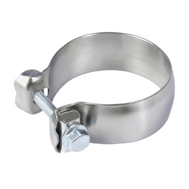 Imagem de Braçadeira de escape de aço inoxidável 304, serve para Mercedes-Benz C43 AMG 2017-2023 E53 AMG 2019-2023, Sprinter 2500 3500 2010-2021, S450, substitui A0004901241, A202490055. 41.000 0-490-13-41