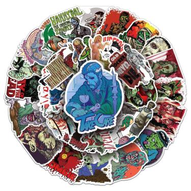 Imagem de Pacote de adesivos Frankensteins Anime Waterproof Vinil 51 unidades