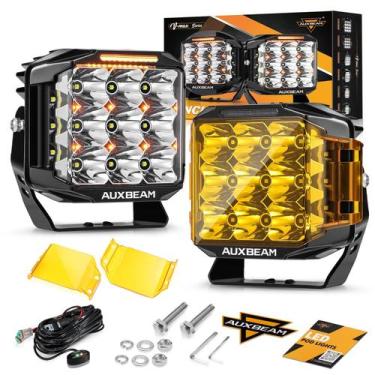 Imagem de Luces LED Auxbeam V-MAX Serie Pod de 7 Pulgadas 228W 26100LM