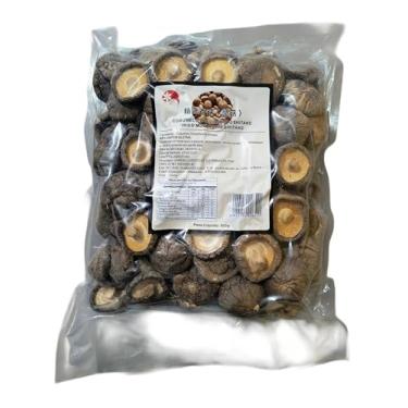 Imagem de Taichi Cogumelo Shitake Desidratado Inteiro Importado, 500g, Rico em Proteínas e Fibras
