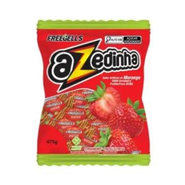 Imagem de Bala freegells azedinha morango 475 gr - RICLAN