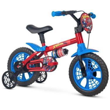 Imagem de Bicicleta Infantil ARO 12 SPIDER-MAN com Limitador de Giro e Selim Aju