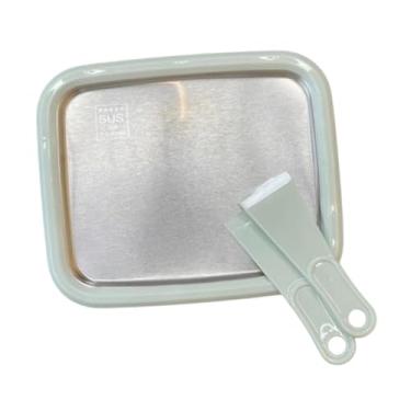 Imagem de Fenteer Máquina de Sorvete Instantânea com Placa Fria e Espátulas para Cozinha, Luz Verde