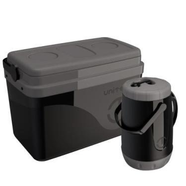 Imagem de Kit Caixa Térmica Cooler 30Litros + Jarra Térmica Pavia 2,5 Litros Uni