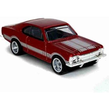 Imagem de Carrinho Miniatura Opala Ss 1978 1:64 - Pneu em Borracha CKS Cor:Verme