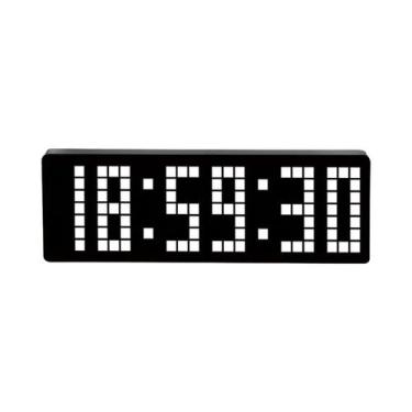 Imagem de Relógio Digital De Parede LED De 13 Polegadas Com Cronômetro, Contagem