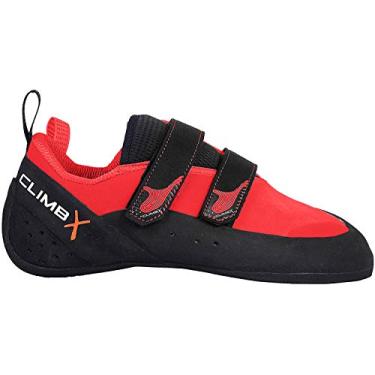 Imagem de Tênis de escalada Climb X Rave Strap 2019, Vermelho, 6 Narrow