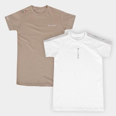 Imagem de Kit Camiseta Infantil Industrie Milano Menino 2 Peças-Masculino