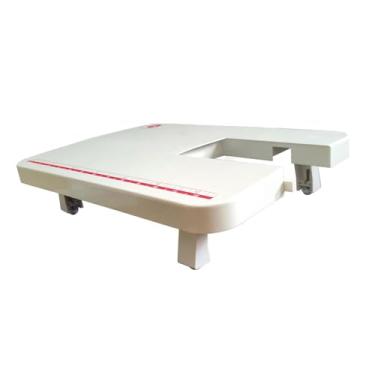 Imagem de Baoblaze Mesa extensora para máquina de costura com altura ajustável, estável, de alto desempenho, fácil de instalar, profissional para acessórios 1412.