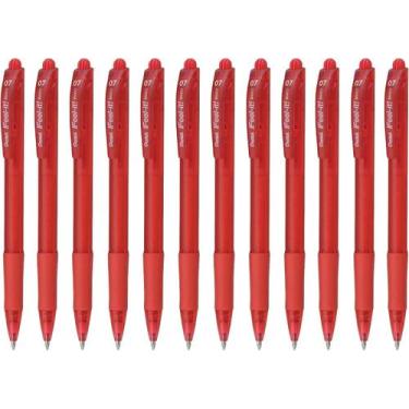 Imagem de Caneta Esferografica Feel It 0, 7mm Vermelha - Caixa com 12 Unidade(s)