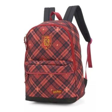 Imagem de Mochila Mala Escolar Grifinoria Harry Potter Hogwarts Xadrez-Masculino