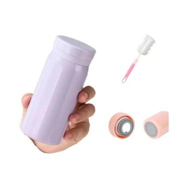 Imagem de Garrafa Térmica De Aço Inoxidável 200ml 300ml, Caneca Térmica, Frasco 